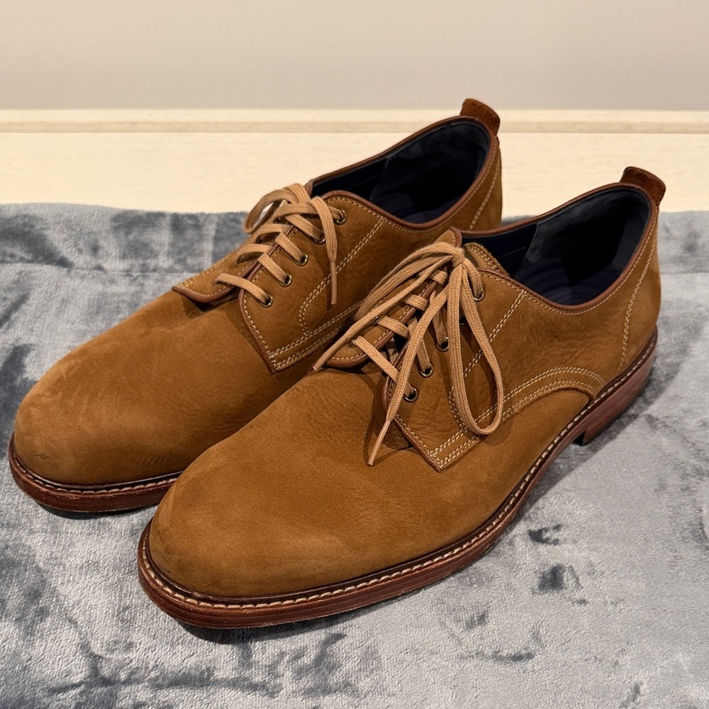Cole Haan Tyler Grand Brown Nubuck Leather Oxford shoes - US Size 11